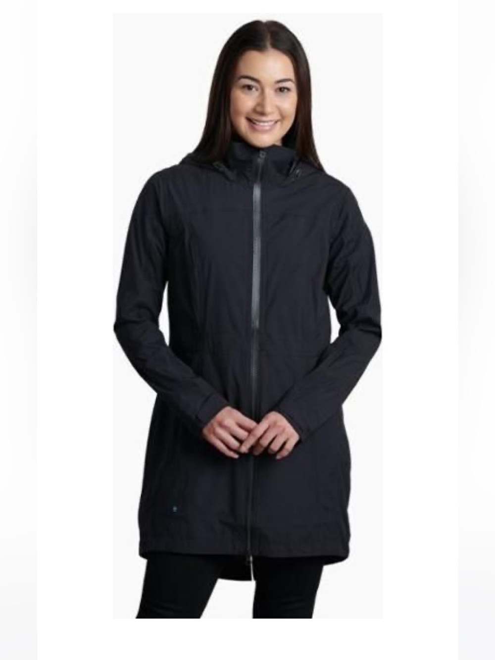 KÜHL Women’s Black Lightweight Trench-Style Jacket – Size XS